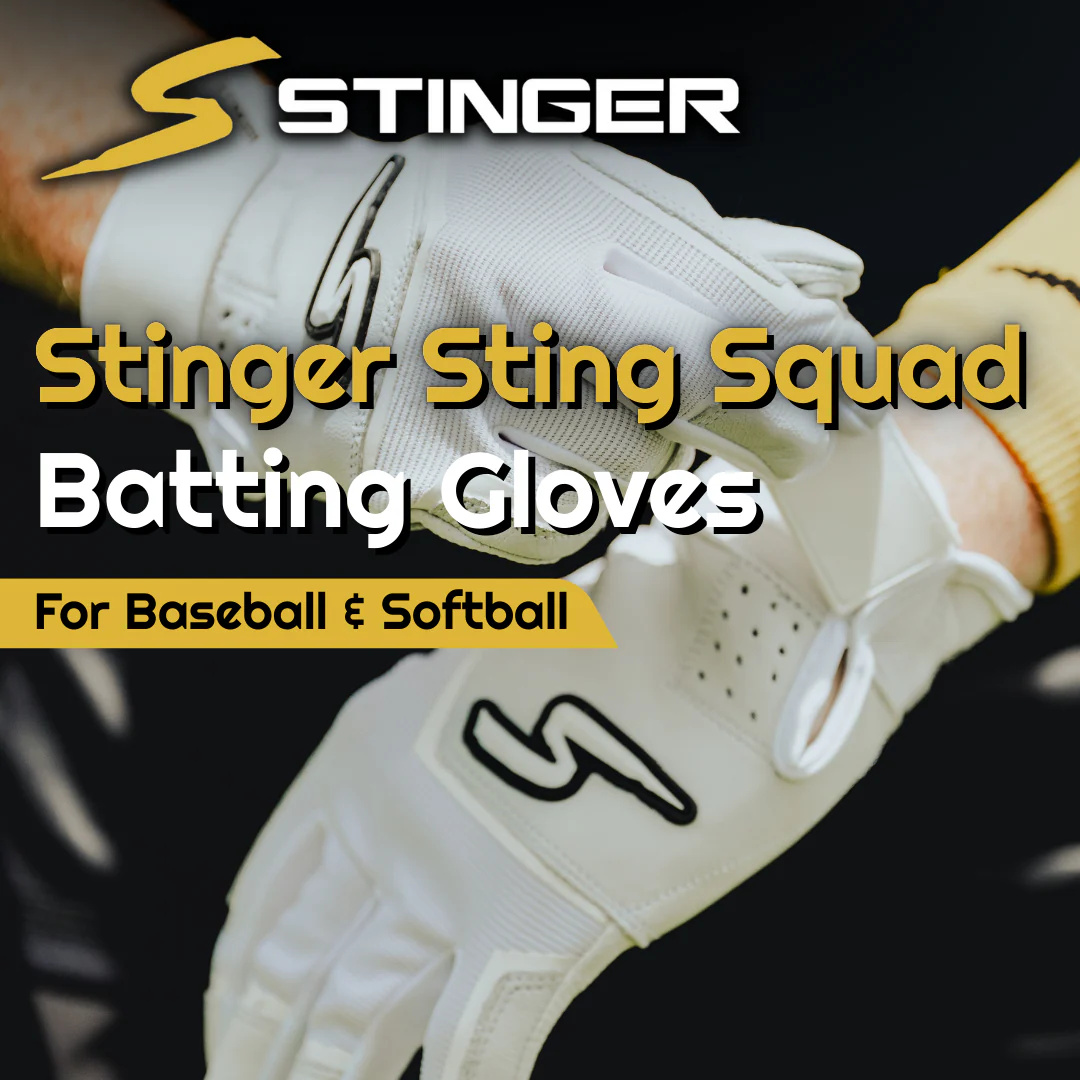 Sting Squad Batting Gloves - Black Out - Image 5